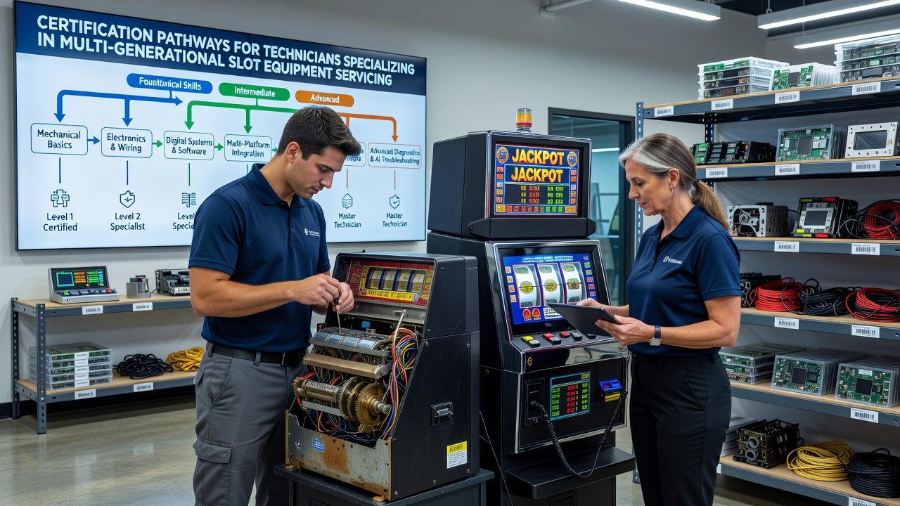Certificeringscursus met focus op elektronica van gokkasten